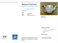 Zilveren koffieset koffie thee kan - afbeelding 3 van  4