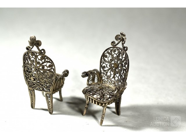 Zilveren miniaturen - afbeelding 2 van  10