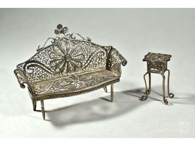 Zilveren miniaturen - afbeelding 3 van  10