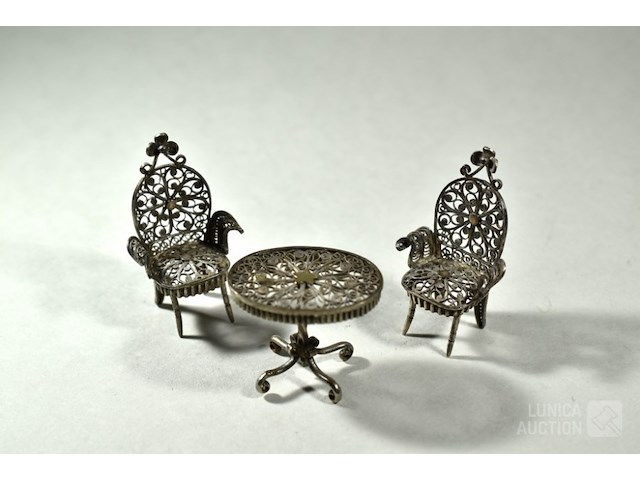 Zilveren miniaturen - afbeelding 8 van  10