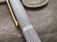 Zilveren parker 75 cicele vulpen met 14kt gouden nib - afbeelding 2 van  9