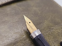 Zilveren parker 75 cicele vulpen met 14kt gouden nib - afbeelding 3 van  9