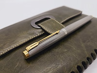 Zilveren parker 75 cicele vulpen met 14kt gouden nib - afbeelding 4 van  9