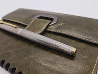 Zilveren parker 75 cicele vulpen met 14kt gouden nib - afbeelding 7 van  9