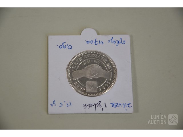 Zilveren penningen - afbeelding 4 van  6