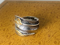 Zilveren ring - luna bodin lafeuille - afbeelding 3 van  3