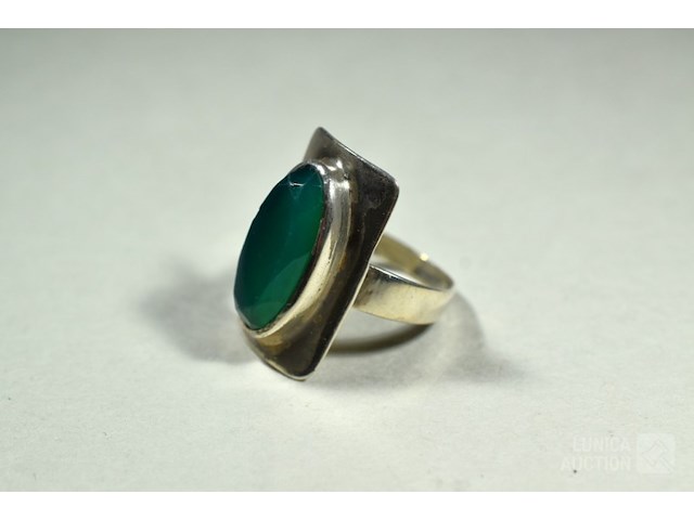 Zilveren ring - afbeelding 2 van  6