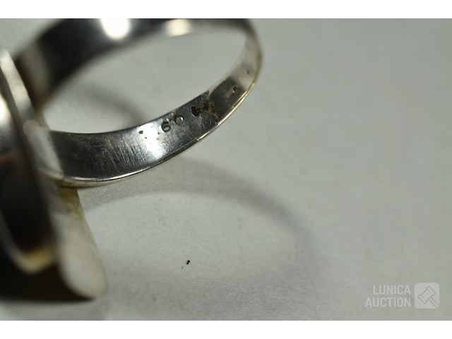 Zilveren ring - afbeelding 4 van  6