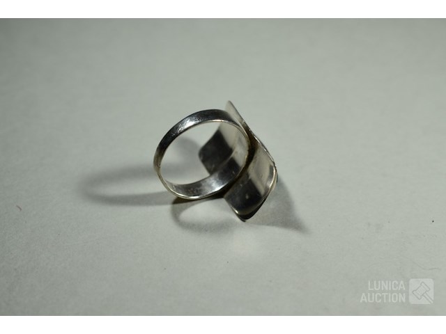 Zilveren ring - afbeelding 6 van  6