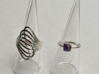 Zilveren ringen - afbeelding 1 van  6