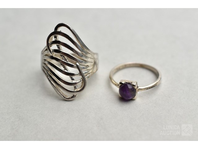 Zilveren ringen - afbeelding 2 van  6