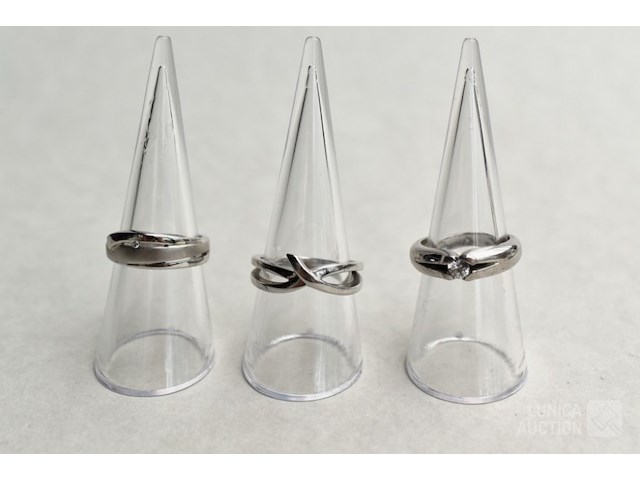 Zilveren ringen - afbeelding 1 van  7