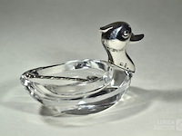 Zilveren/kristallen zoutvaatje - afbeelding 3 van  7