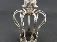 Zilvertinnen kroon - afbeelding 1 van  5