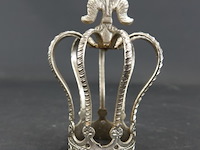 Zilvertinnen kroon - afbeelding 2 van  5