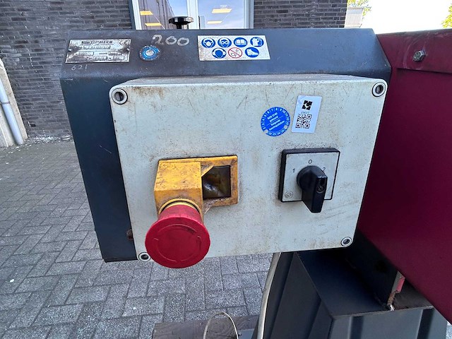 Zimmer - 2007 - w.z.ra150/2/4 - slijp- en afbraammachine - afbeelding 9 van  14