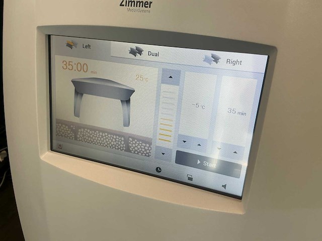Zimmer z-lipo / z-wave set cryolipolyse en shockwave apparatuur - afbeelding 18 van  20