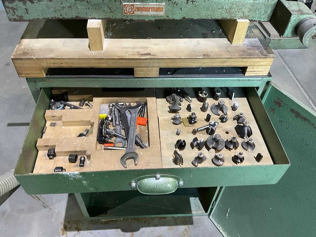 Zimmermann fzo freesmachine - afbeelding 12 van  12