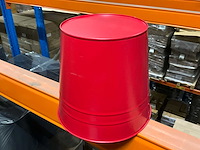 Zinc pot ø20/15xh18cm red (1500x) - afbeelding 2 van  4