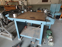 Zink aftekenbank - afbeelding 2 van  5