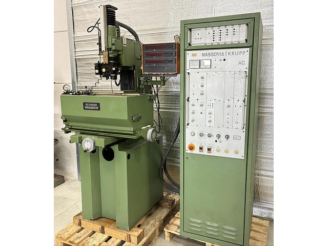 Zink-vonk machine schiess-nassovia, fe 501, groen, bouwjaar 1981 - afbeelding 1 van  5