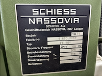 Zink-vonk machine schiess-nassovia, fe 501, groen, bouwjaar 1981 - afbeelding 4 van  5