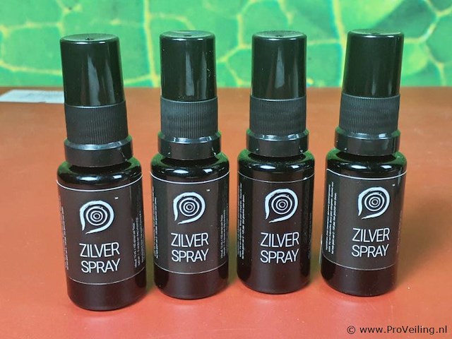 Zink & zilver spray - 10 flesjes - afbeelding 2 van  9