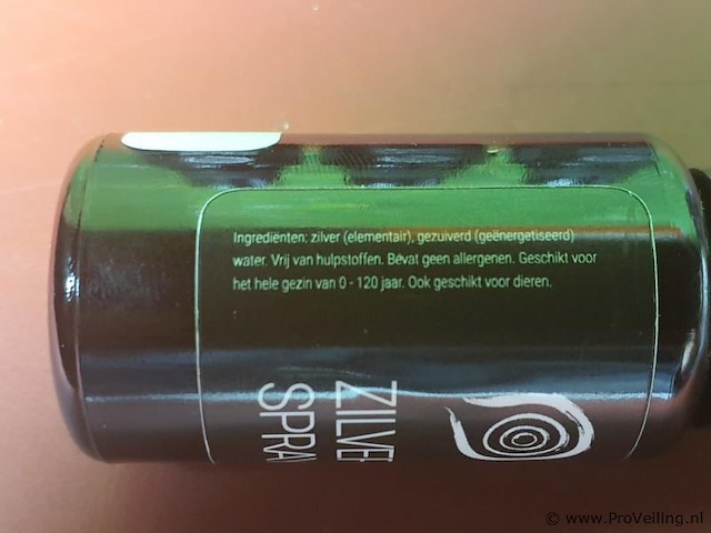 Zink & zilver spray - 10 flesjes - afbeelding 4 van  9