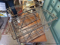 Zinken flessenhouders - afbeelding 2 van  3