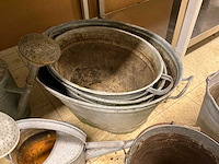 Zinken gieters en teilen (11x) - afbeelding 6 van  6