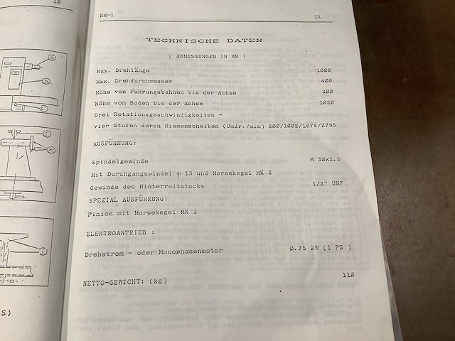 Zino - hm=1 - houtdraaibank - afbeelding 4 van  6
