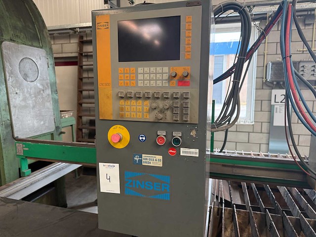 Zinser - 1994 - cnc 500 - plasmasnijmachine - afbeelding 5 van  6