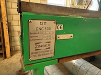 Zinser - 1995 - cnc 500 - plasmasnijmachine - afbeelding 2 van  12