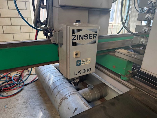 Zinser - 1995 - cnc 500 - plasmasnijmachine - afbeelding 8 van  9