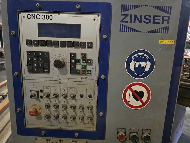 Zinser - 2008 - 2315 cnc 300 - plasmasnijmachine - afbeelding 9 van  10