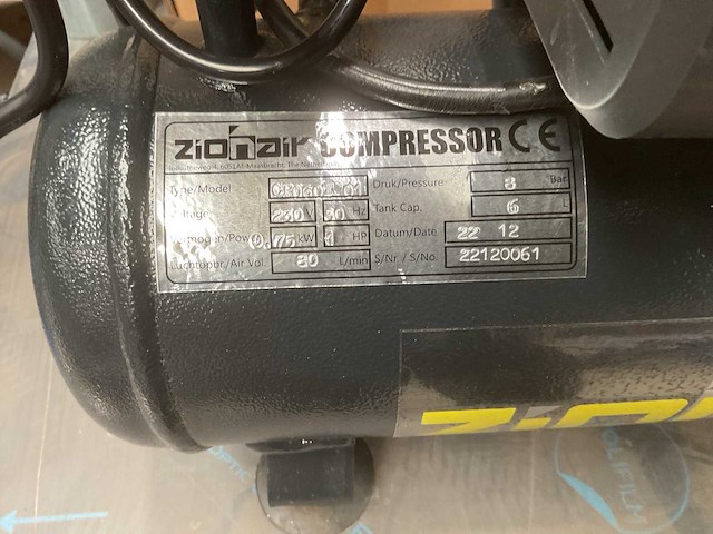 Zionair compressor - afbeelding 3 van  3