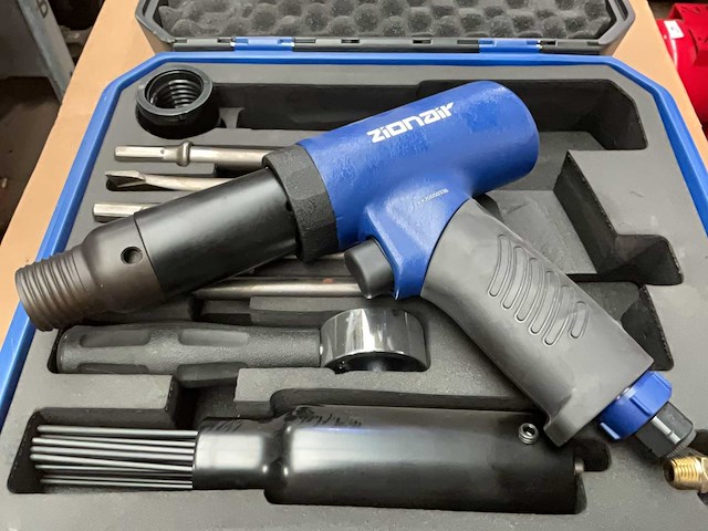 Zionair pneumatische hamer set - afbeelding 2 van  5
