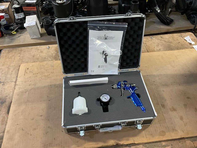 Zionair sg1bs verfspuitpistool - afbeelding 2 van  3