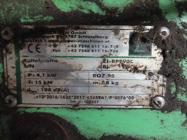 Zipper - zl-rpe09c - trilplaat - afbeelding 2 van  4
