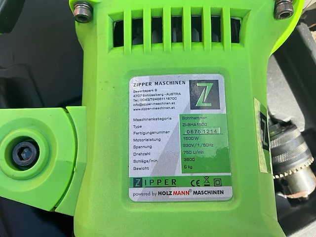 Zipper bha 1500 boorhamer - afbeelding 3 van  3