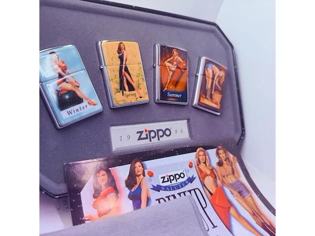 Zippo 1996 pinup girls aansteker collectie - afbeelding 2 van  9