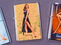 Zippo 1996 pinup girls aansteker collectie - afbeelding 4 van  9