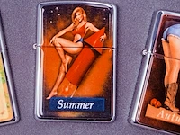 Zippo 1996 pinup girls aansteker collectie - afbeelding 5 van  9