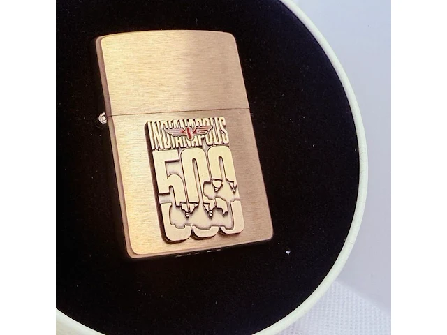 Zippo indianapolis 500 limited edition aansteker - racing collectible - afbeelding 3 van  6