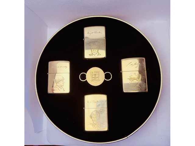 Zippo ww2 limited edition aanstekers - d-day geallieerden - afbeelding 1 van  7