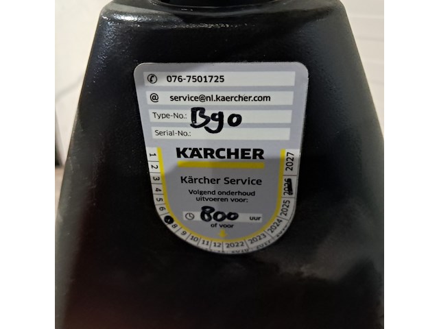Zit schrob-/zuigmachine 65cm accu kärcher, b90r, bouwjaar 2017 - afbeelding 16 van  24