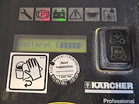 Zit schrob-/zuigmachine 65cm accu kärcher, b90r, bouwjaar 2018 - afbeelding 3 van  20