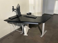 Zit-sta bureau 150x85 cm - afbeelding 2 van  4