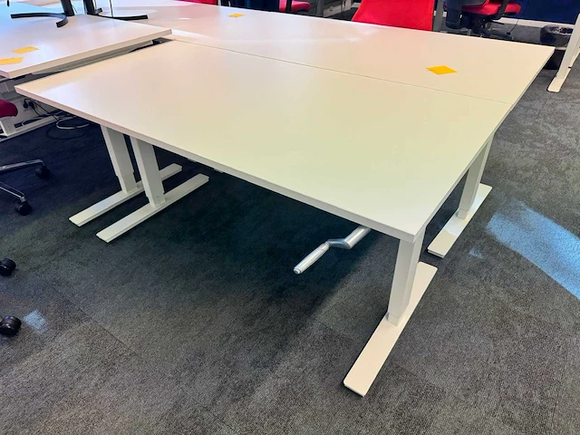 Zit-sta bureau 160x80cm hoogte:70-117cm - afbeelding 3 van  6