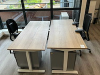 Zit-sta bureau (3x) - afbeelding 1 van  1